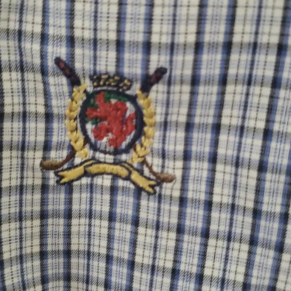 Tommy Hilfiger plaid short sleeve shirt - Picture 3 of 7